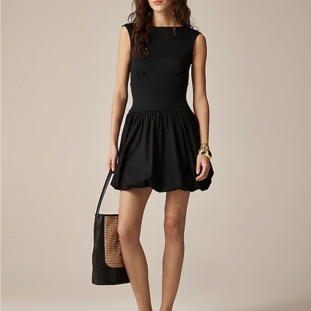 J. Crew Black Mini Dress